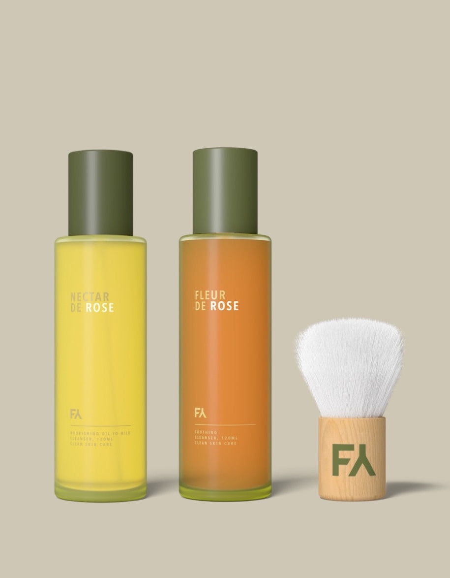 Hydrating double cleansing